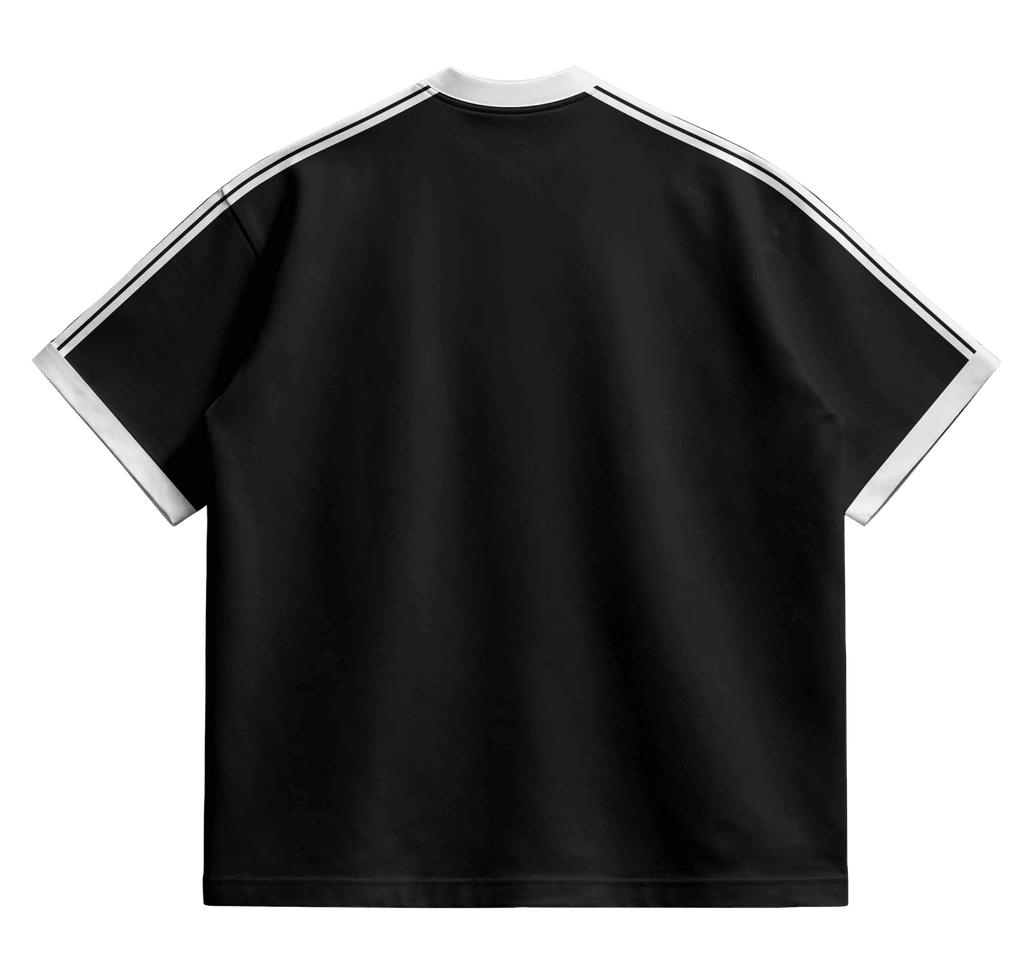 BLANK OVERSIZED V - NECK T - SHIRT - The Saviors
