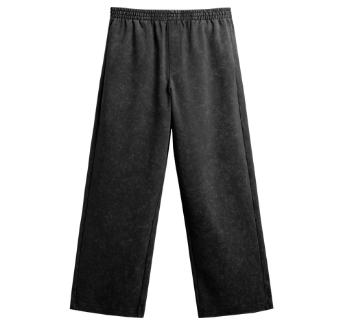 BLANK WASHED STRAIGHT FIT PANTS - The Saviors