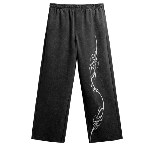 EDGE WASHED STRAIGHT FIT PANTS - The Saviors