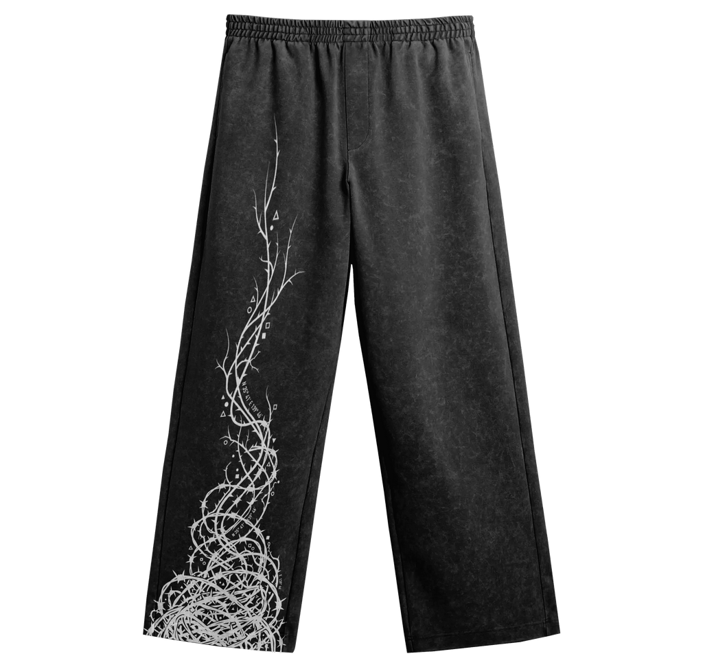 FERAL WASHED STRAIGHT FIT PANTS - The Saviors