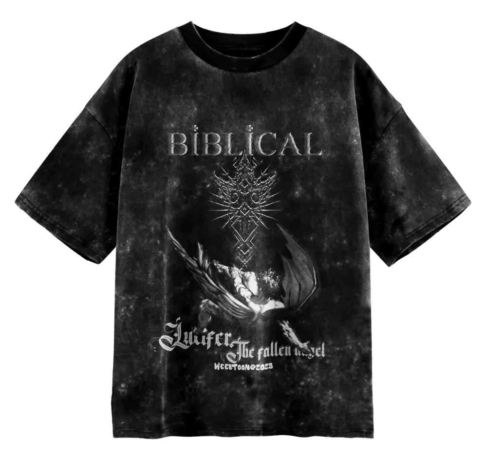 LUCIFER THE FALLEN OVERSIZED T - SHIRT - The Saviors