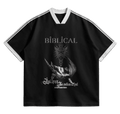 LUCIFER THE FALLEN V - NECK T - SHIRT - The Saviors