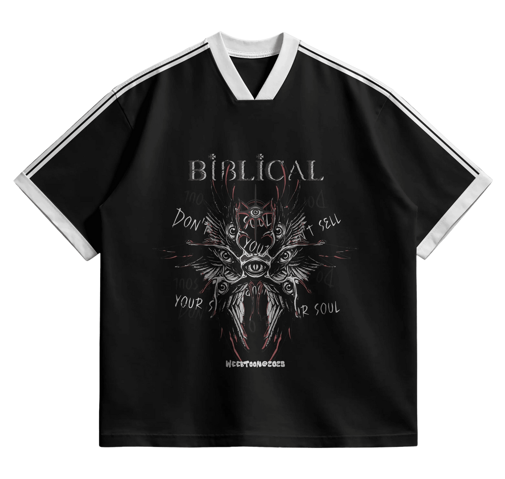 SELL YOUR SOUL V - NECK T - SHIRT - The Saviors