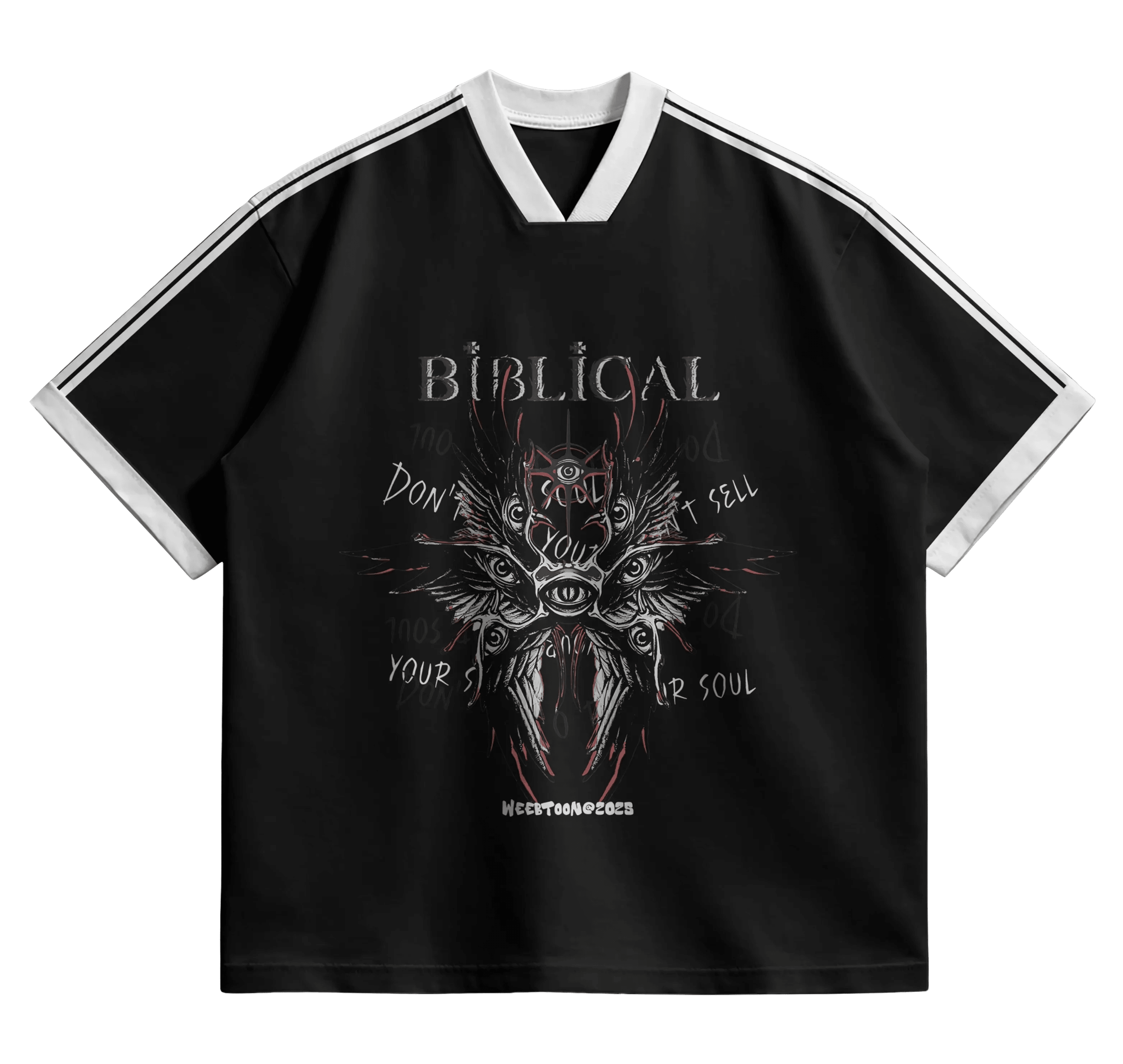 SELL YOUR SOUL V - NECK T - SHIRT - The Saviors