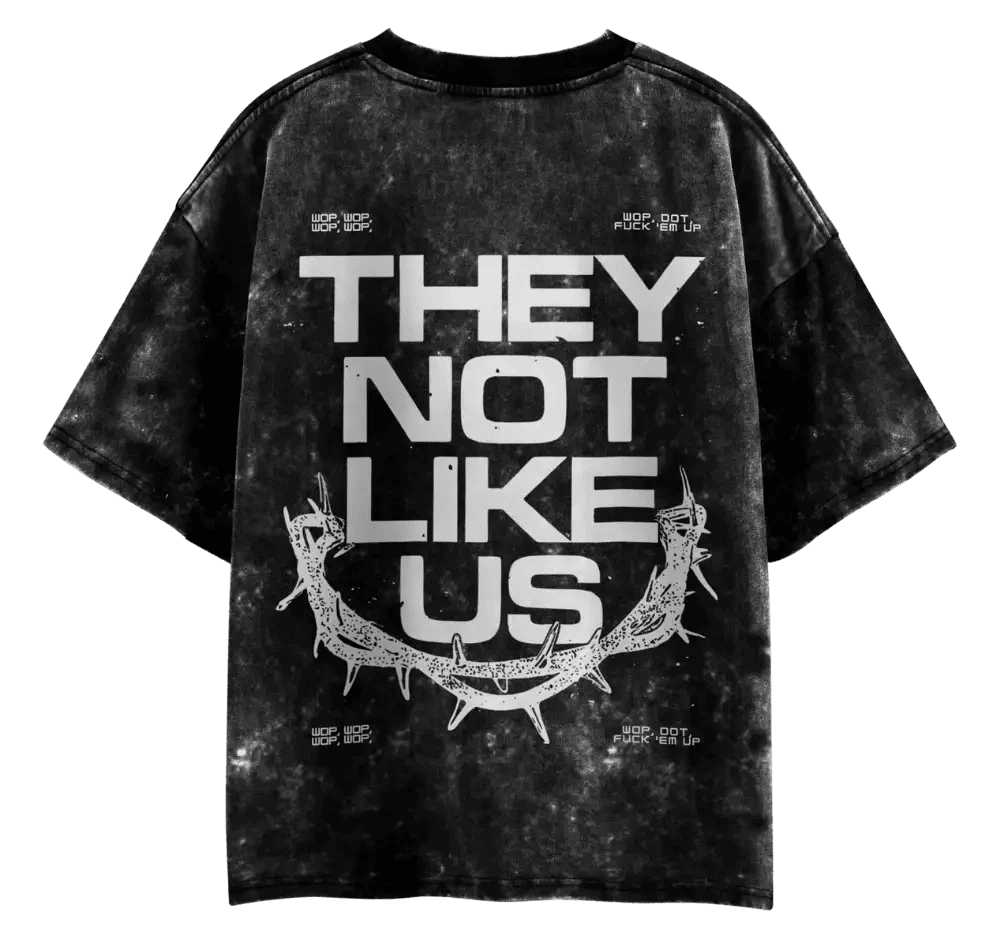 THEY NOT LIKE US OVERSIZED T - SHIRT - The Saviors